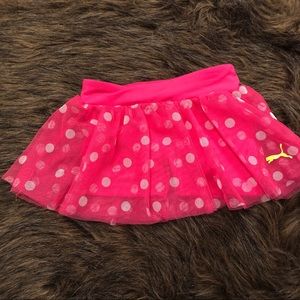 Pink Puma Girls Skort